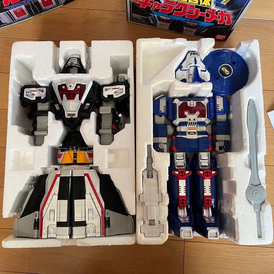 電磁戦隊メガレンジャー　マルチ合体DXデルタメガ　電磁合体DXギャラクシーメガ