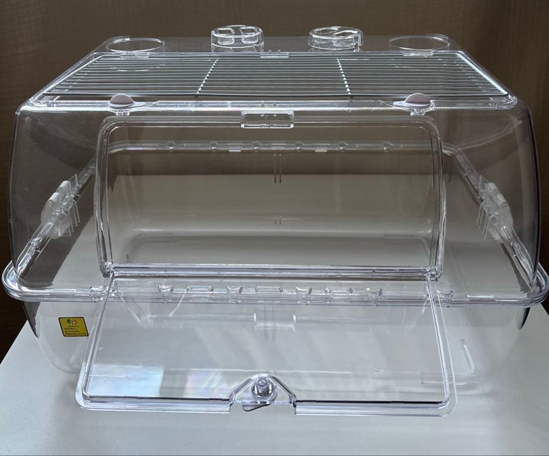 Roomy ルーミィ グランスペース、他付属品など　小動物用透明ケージセット