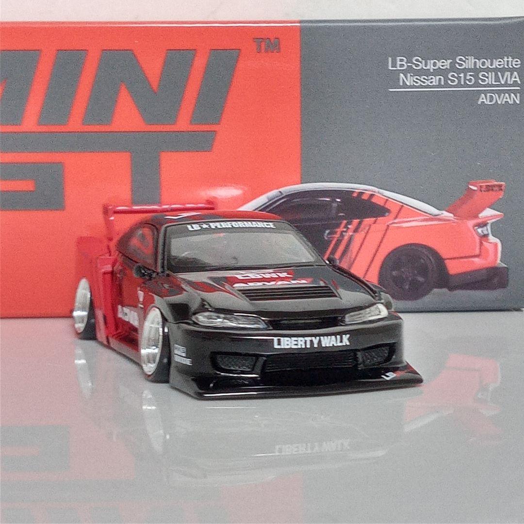 MINI GT S15シルビア ADVAN 改