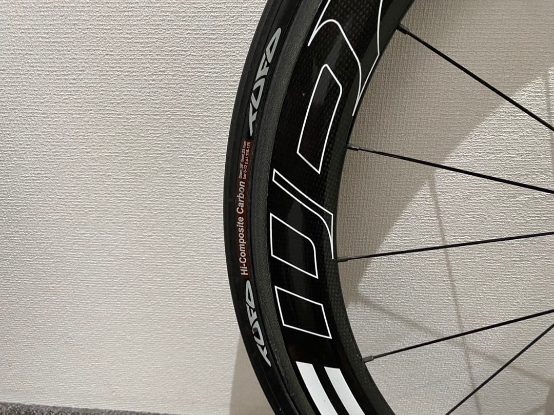 FFWD F6R 前後ホイール10s チューブラータイヤ付き60mmディープリム