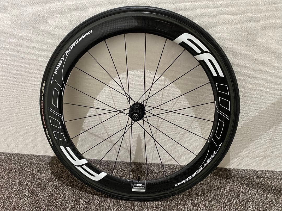 FFWD F6R 前後ホイール10s チューブラータイヤ付き60mmディープリム