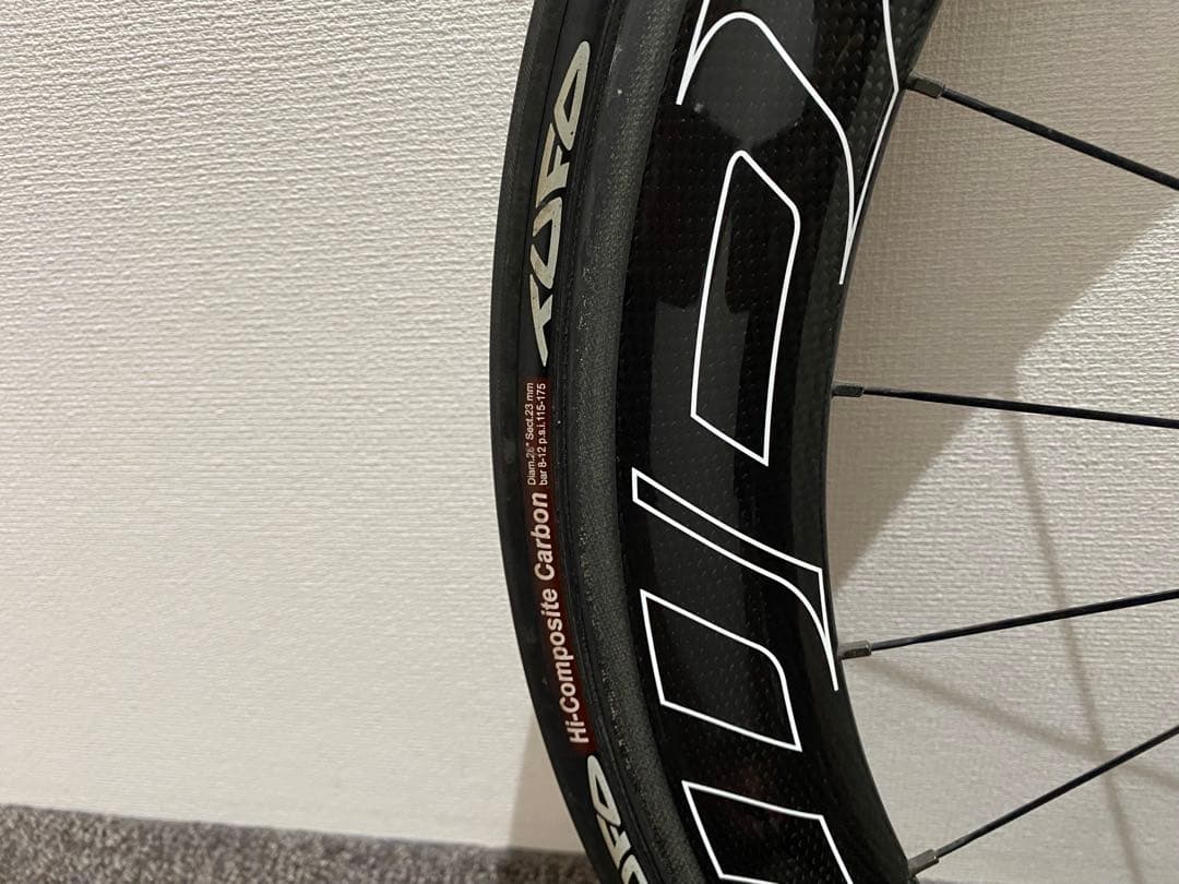 FFWD F6R 前後ホイール10s チューブラータイヤ付き60mmディープリム