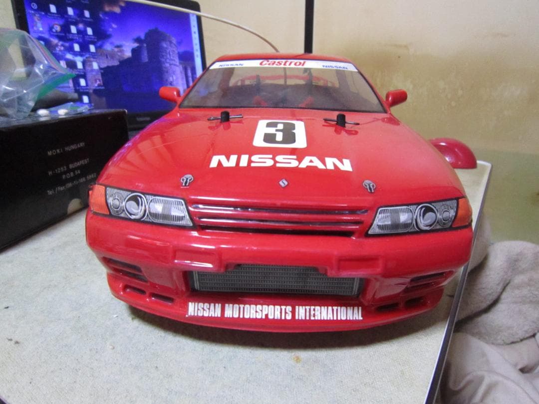 1/10 タミヤ TA01 日産スカイライン R32 GTR 1991年製 送込