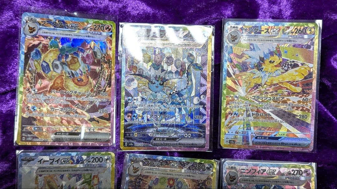 T*O様 ブラッキー ニンフィア イーブイ ex sar テラスタルフェス セッ