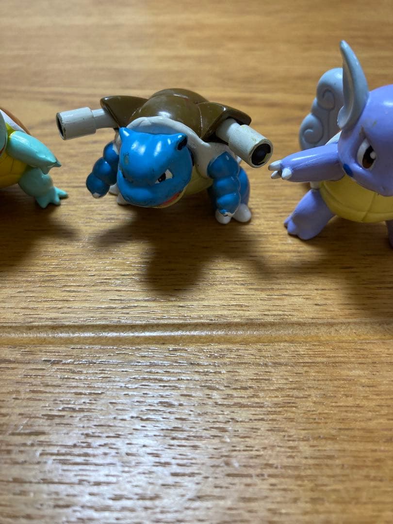 カメックス　カメール　ゼニガメ　ポケモン フィギュア 3体セット　モンコレ