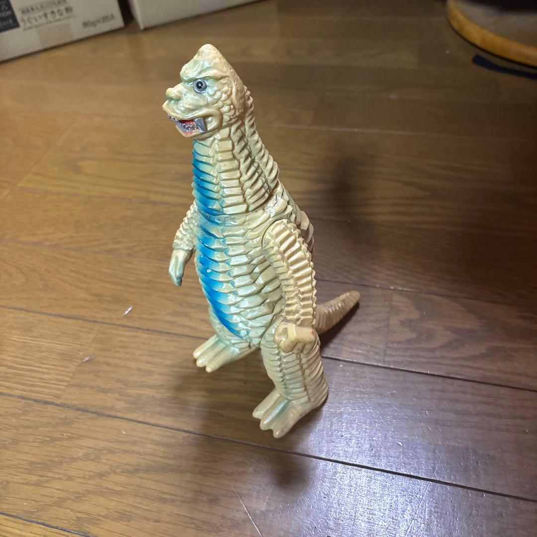 昭和レトロ 当時物 ブルマァク レッドキング ソフビ