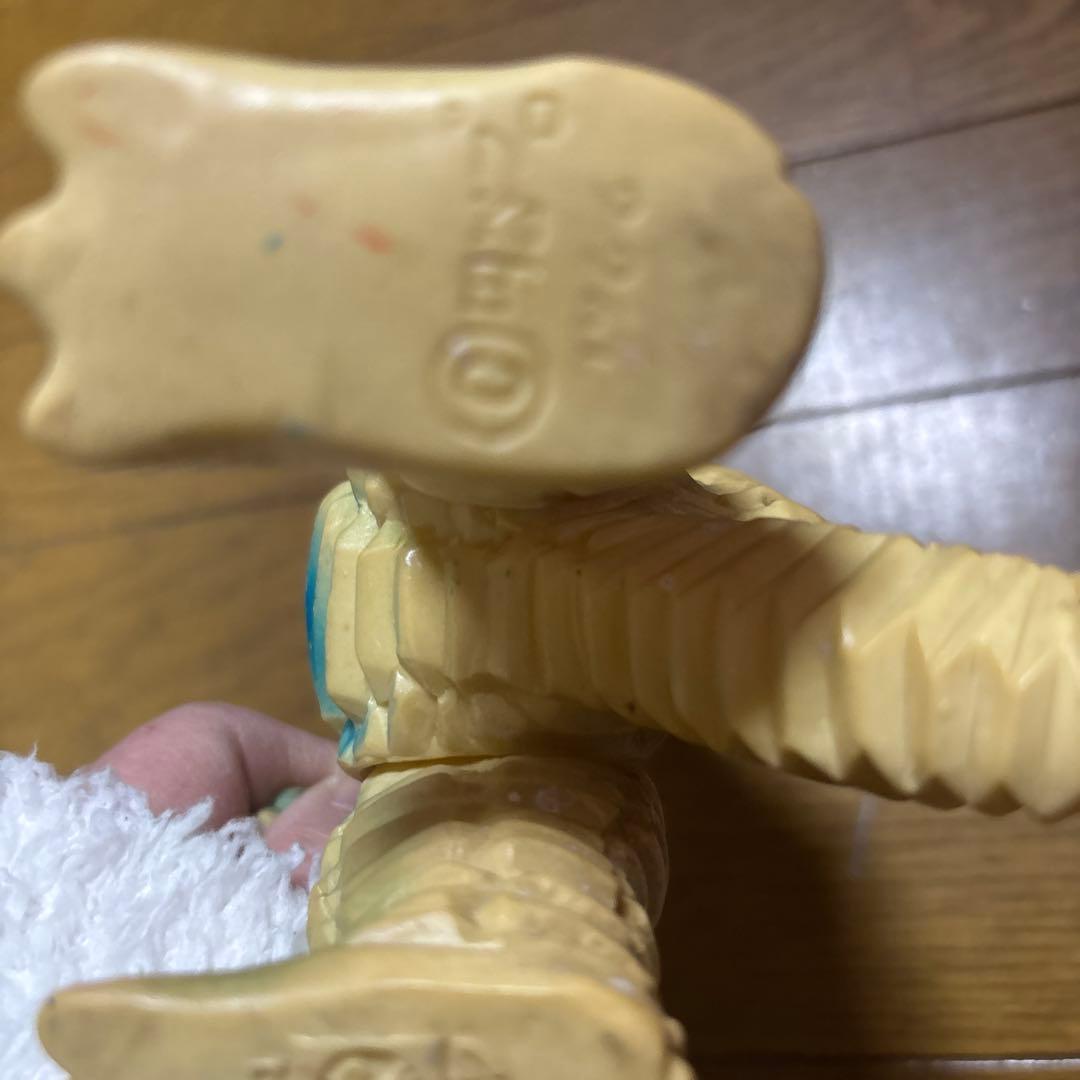 昭和レトロ 当時物 ブルマァク レッドキング ソフビ