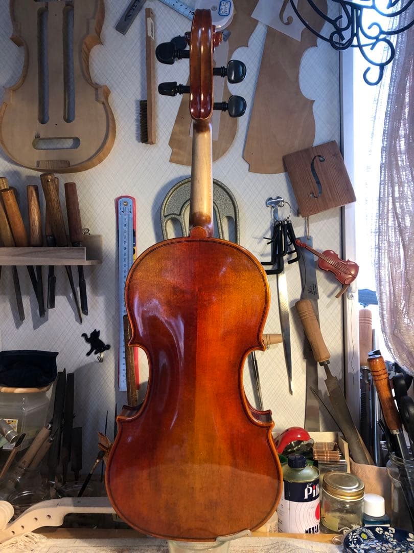 【駒&魂柱調整済】Suzuki分数バイオリンNo200 3/4 1996