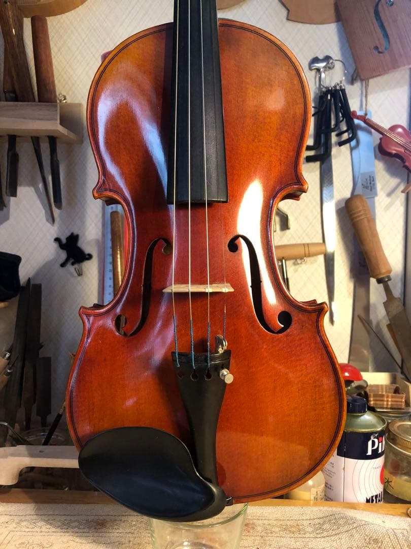 【駒&魂柱調整済】Suzuki分数バイオリンNo200 3/4 1996