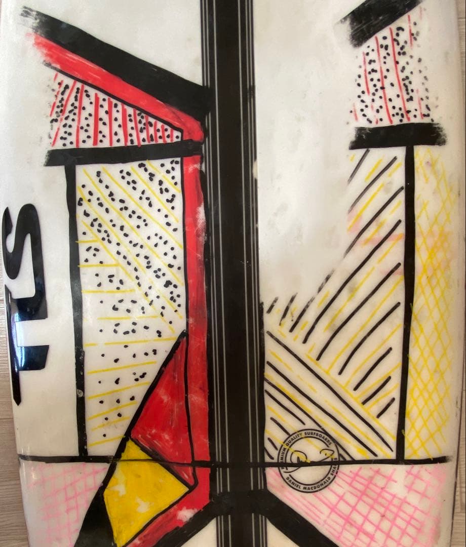 DMS PU 中古　ショートボード モデル　ブラックキャット