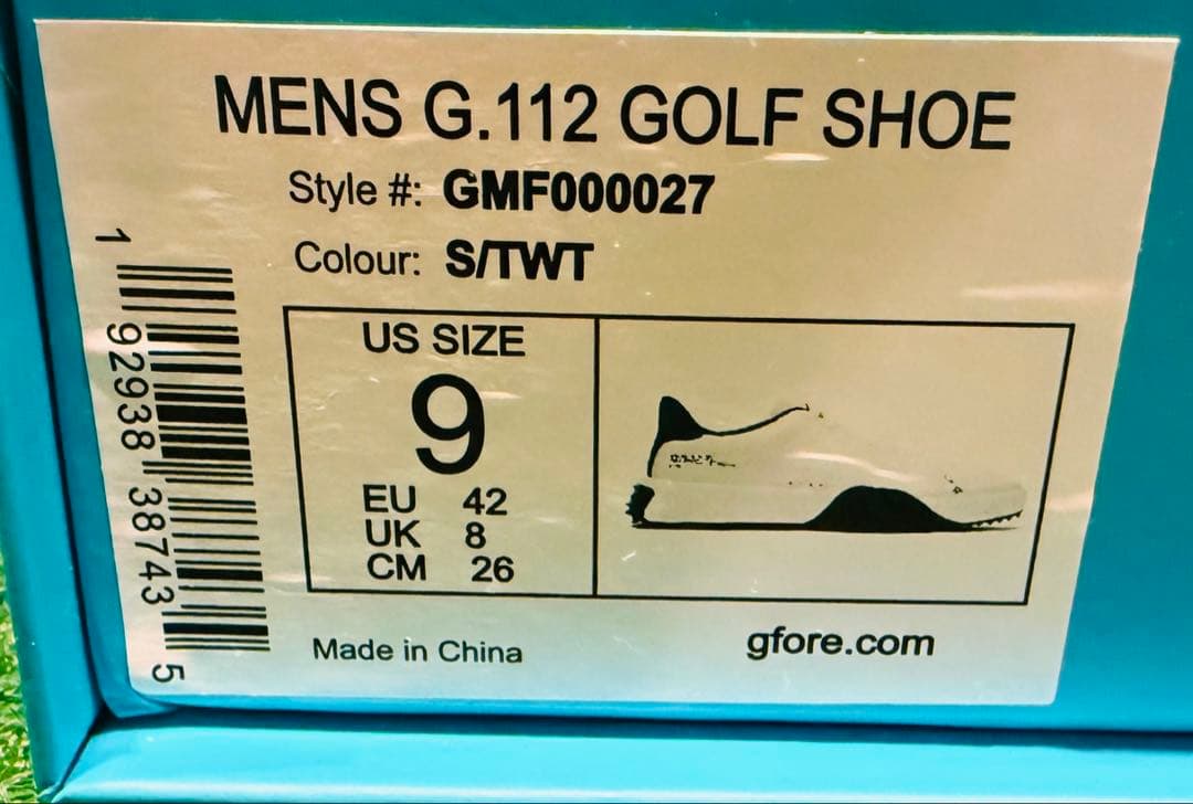 G/FORE MENS G.112 ゴルフシューズ