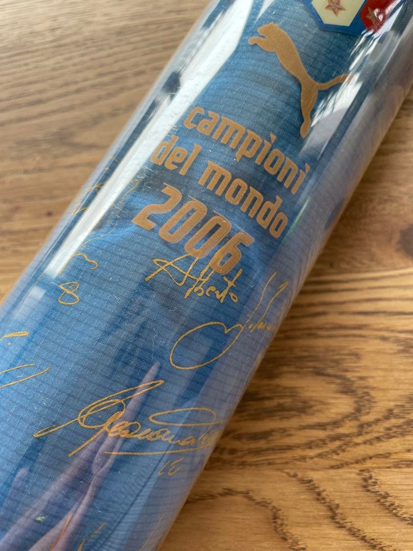PUMA ワールドカップ2006 優勝記念 イタリア代表ユニ　タグ付