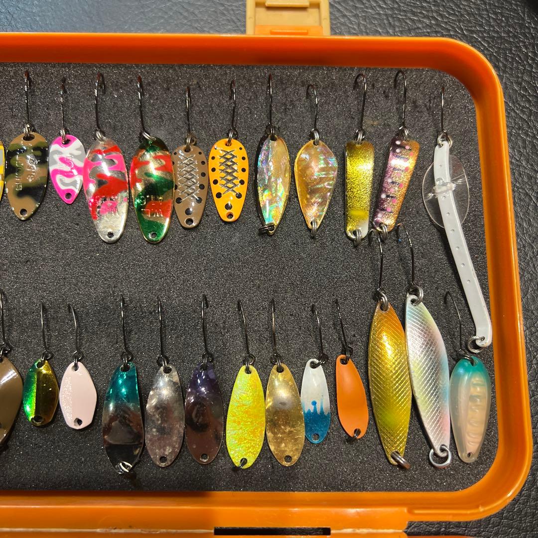 トラウトスプーン 98個 ケース付き