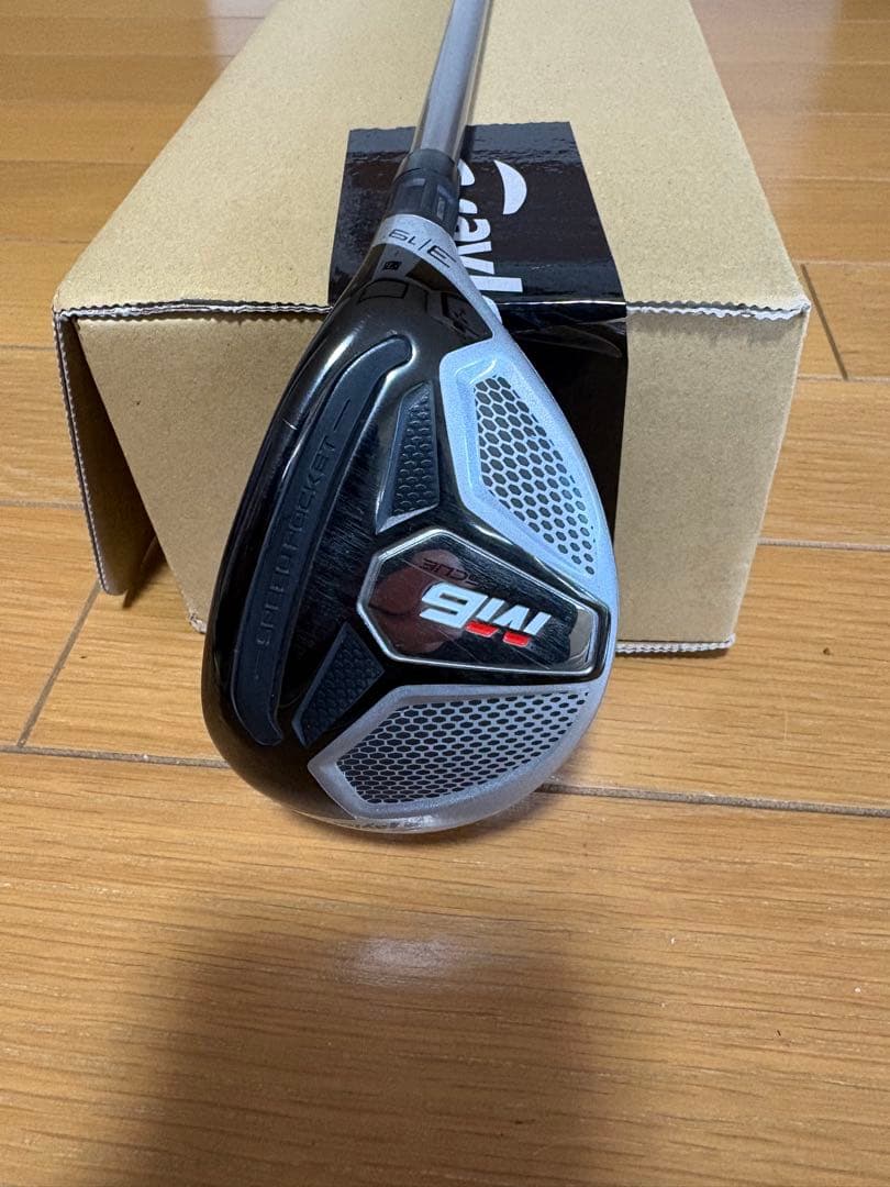 【美品】テーラーメイドM6 3U（19度）Rフレックス ヘッドカバー付き