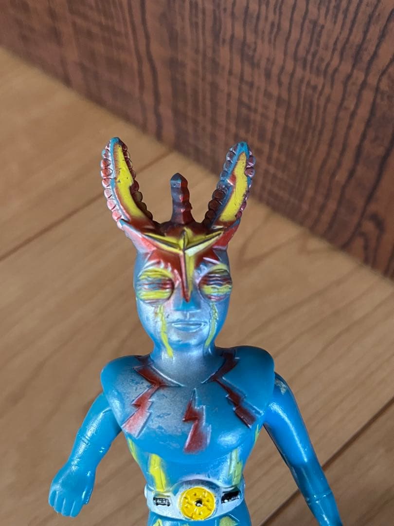 ７０年代当時物ポピー製ソフビ・イナズマン