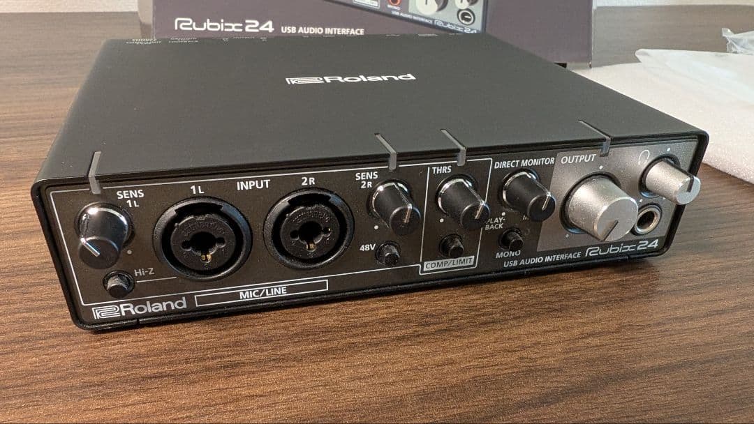 Roland Rubix24 USBオーディオインターフェース