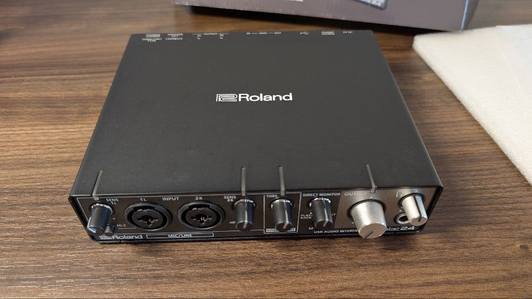 Roland Rubix24 USBオーディオインターフェース