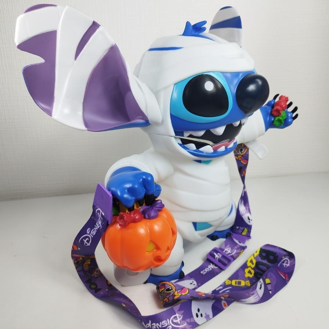 スティッチ ポップコーンバケット ハロウィン フィギュア ディズニー hE40