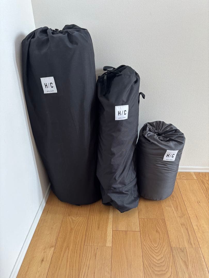 H/C スリーピングマット 3点セット　 ホテルキャンプス