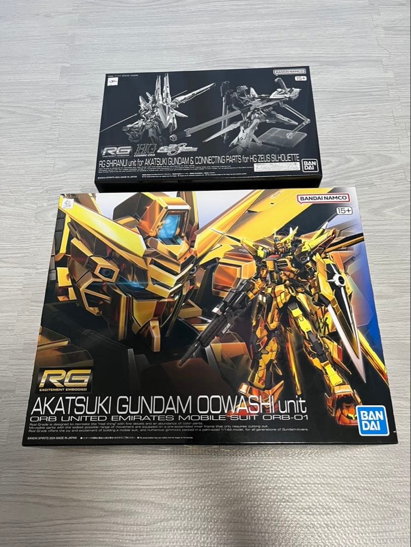 ＲＧ 1/144 アカツキガンダム（オオワシ装備）、ＲＧ 1/144 アカツキガ
