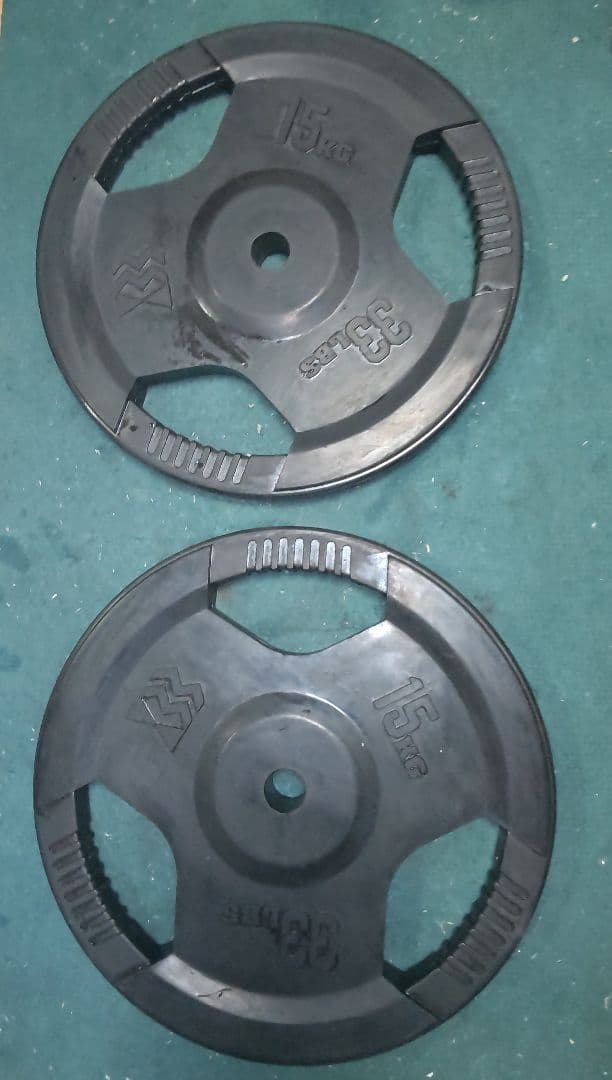 BODYMAKER 15kgプレート2枚 28mm 用