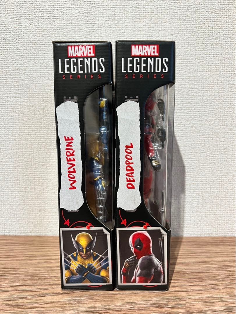 マーベルレジェンド　デッドプール　ウルヴァリン　フィギュア　新品　未開封