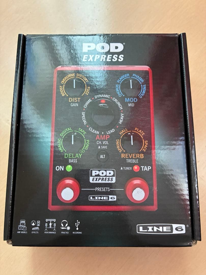 LINE6 POD Express Guitar マルチエフェクター