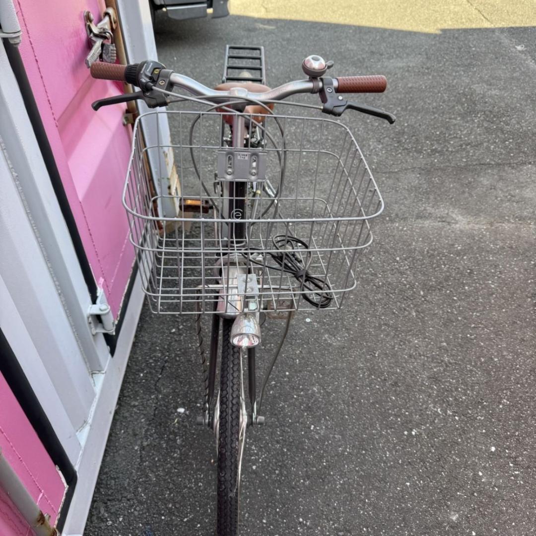 Celsteno シティサイクル 27インチ ブラック LEDオートライト