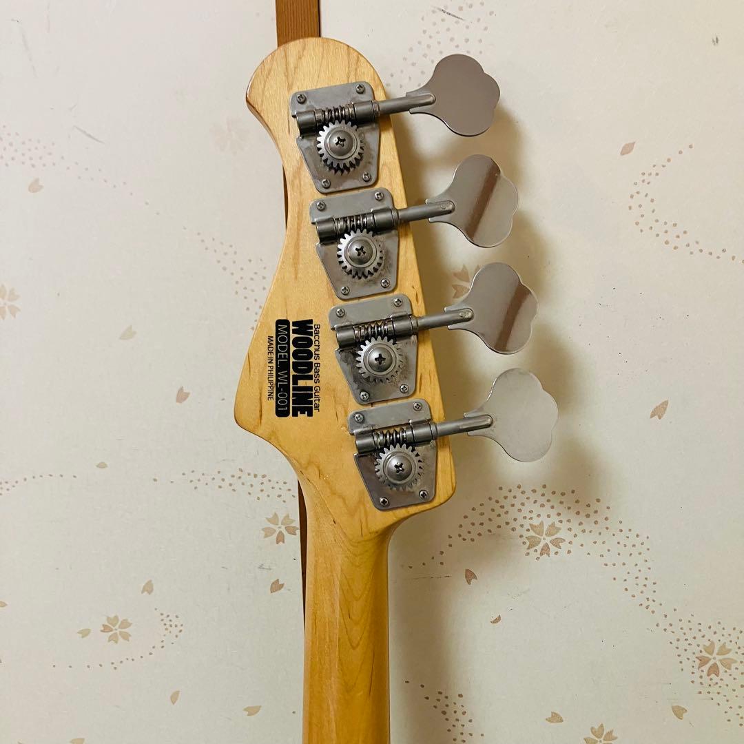 【レア　希少】Bacchus WL-001  WHITE ジャズベース