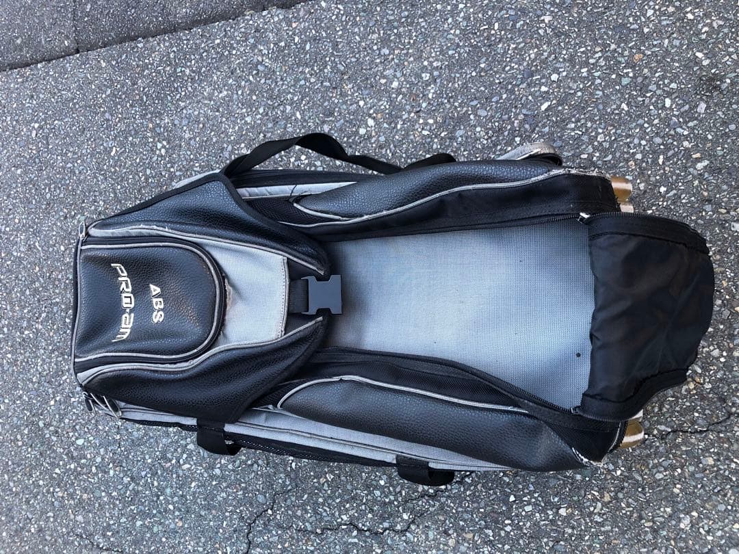 ABS PRO-AM ボウリング用バッグ 3個入れ　キャスター付き