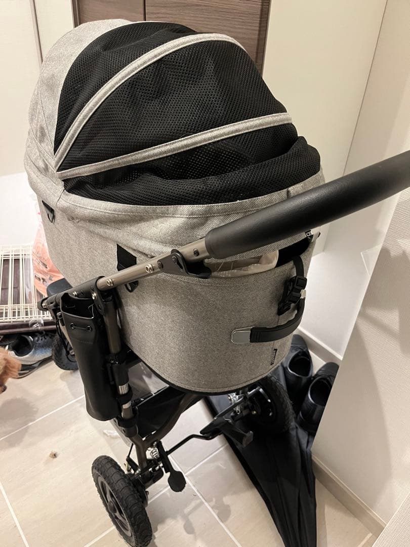 エアバギー　ドーム3 ツイード　グレー　ラージ