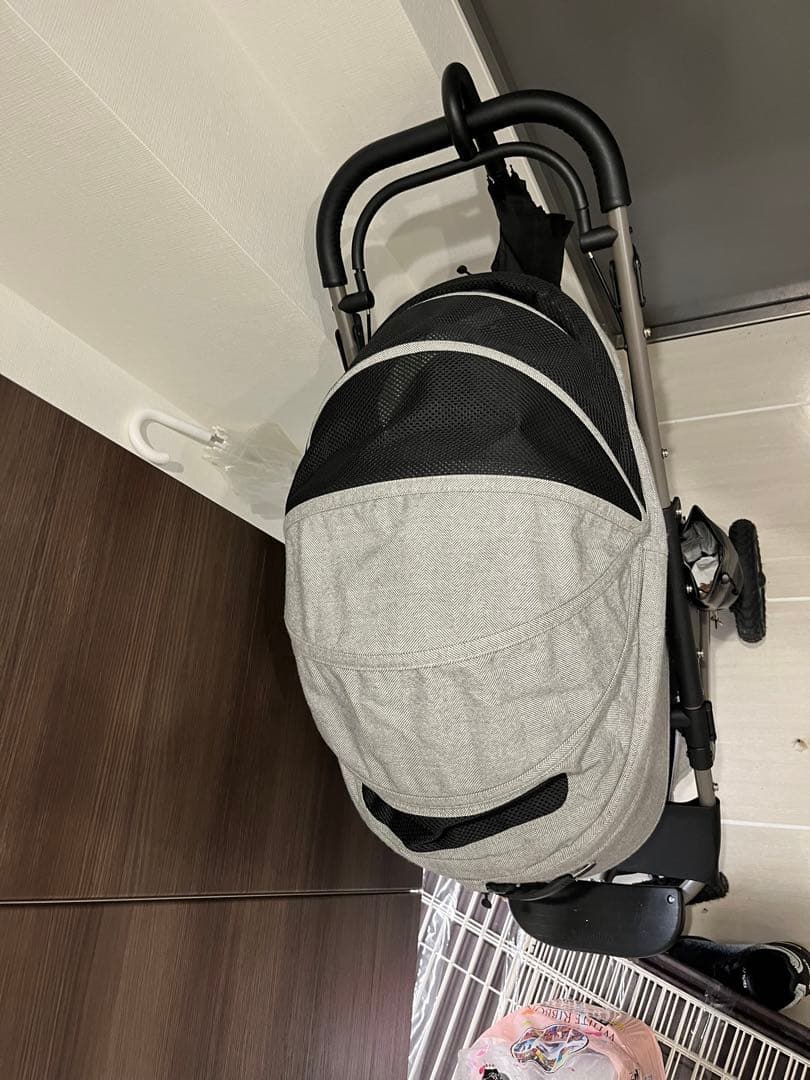 エアバギー　ドーム3 ツイード　グレー　ラージ