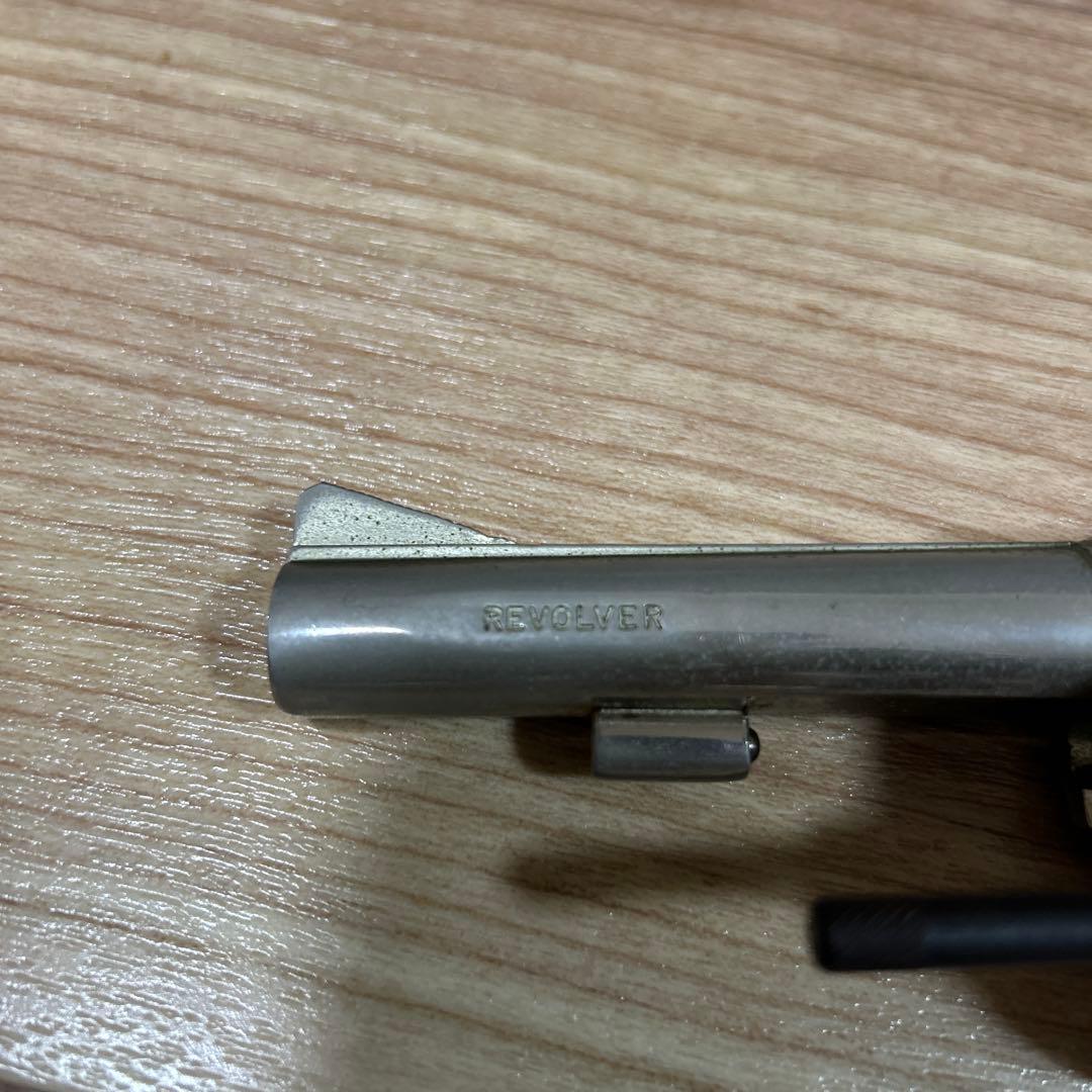ロ*ー様 超希少WAリボルバー シルバー金属SMG モデルガン