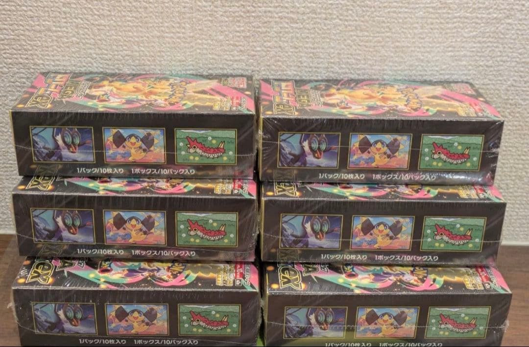 ポケモンカードゲーム MEGAドリームex 6BOX　シュリンク付き