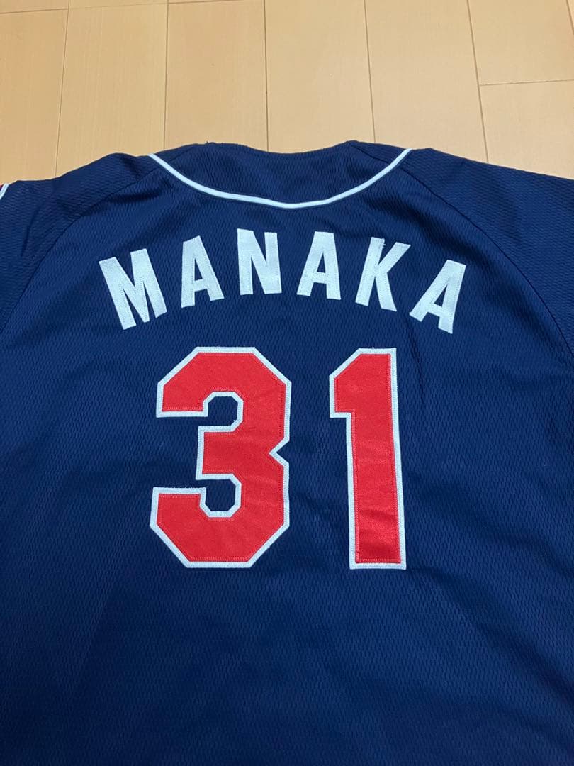 真中満　実使用　支給　ユニフォーム　東京ヤクルトスワローズ