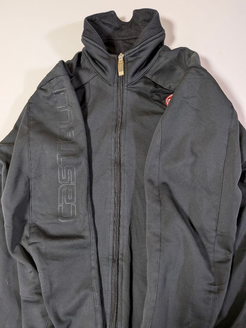 Castelli カステリ サイクルジャケット 長袖 冬用　S ブラック 黒