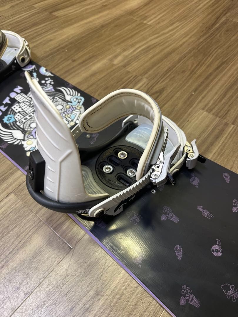 スノーボード Burton 142cmビンディングSALOMON size XS