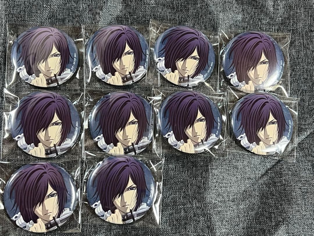 薄桜鬼 ツリービレッジ 斎藤一 缶バッジ