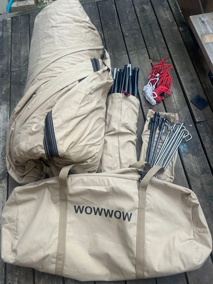 ソロソウル　ウォウウォウ　DOD WOWWOW テント ベージュ