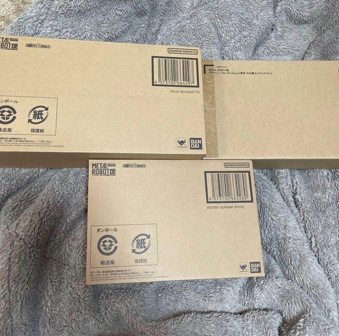 未開封 メタルロボット魂デスティニーガンダムspecⅡ 光の翼 ゼウスシルエット