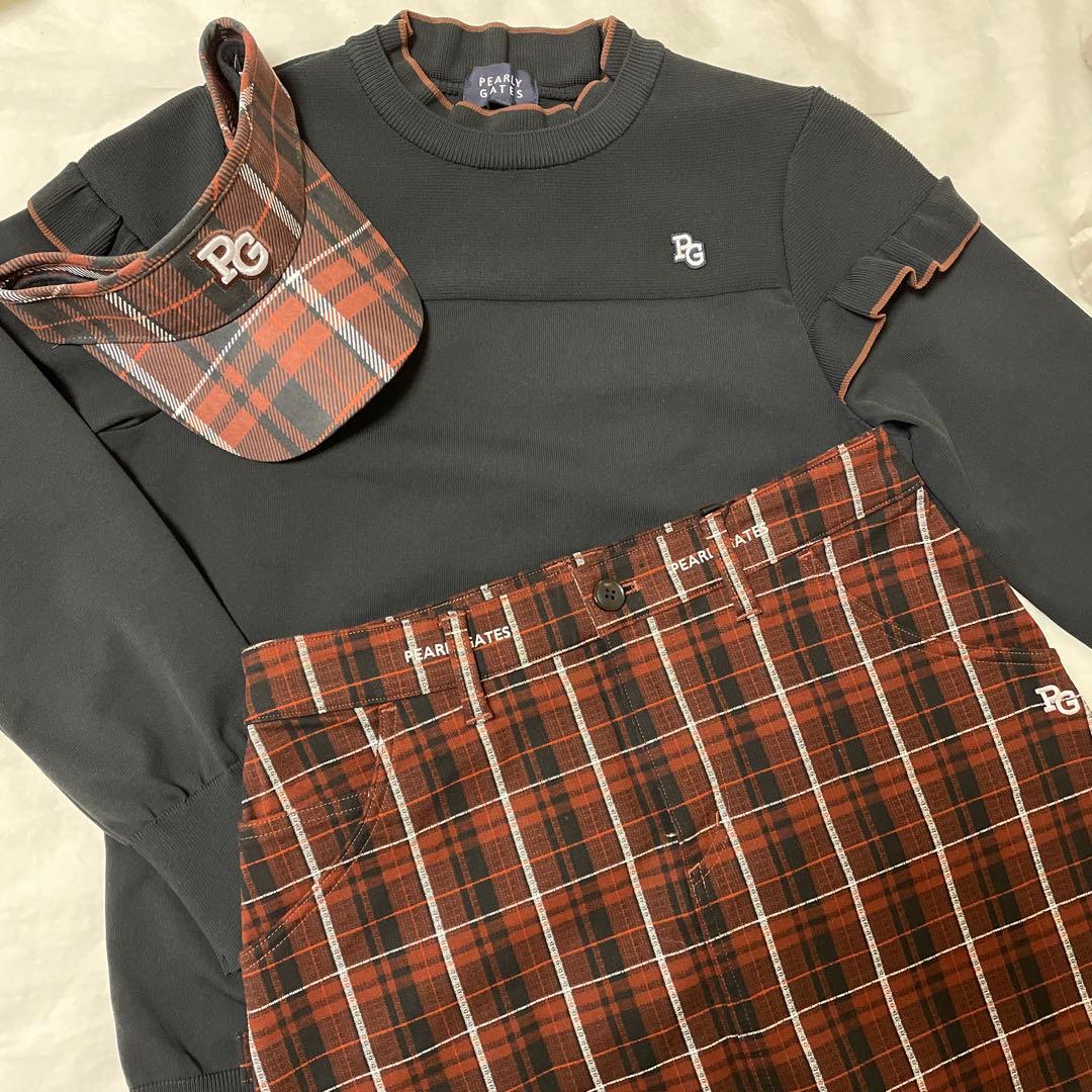 新品☆2023AWパーリーゲイツフリルニットサイズ2