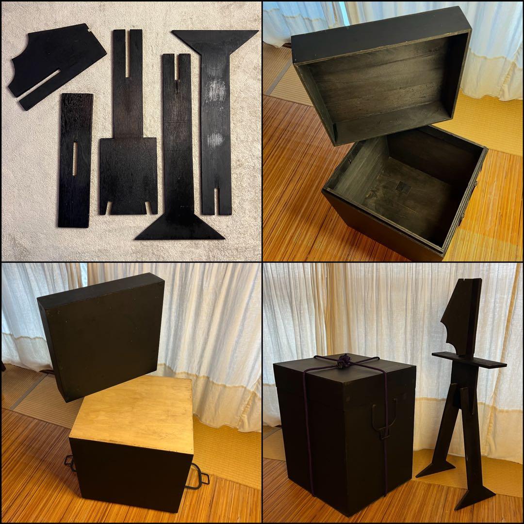 超美品！『薩摩国住光忍十一代作』日本 甲冑 錆胴鉄錆鋲当世具足『鎧 一式』等身大