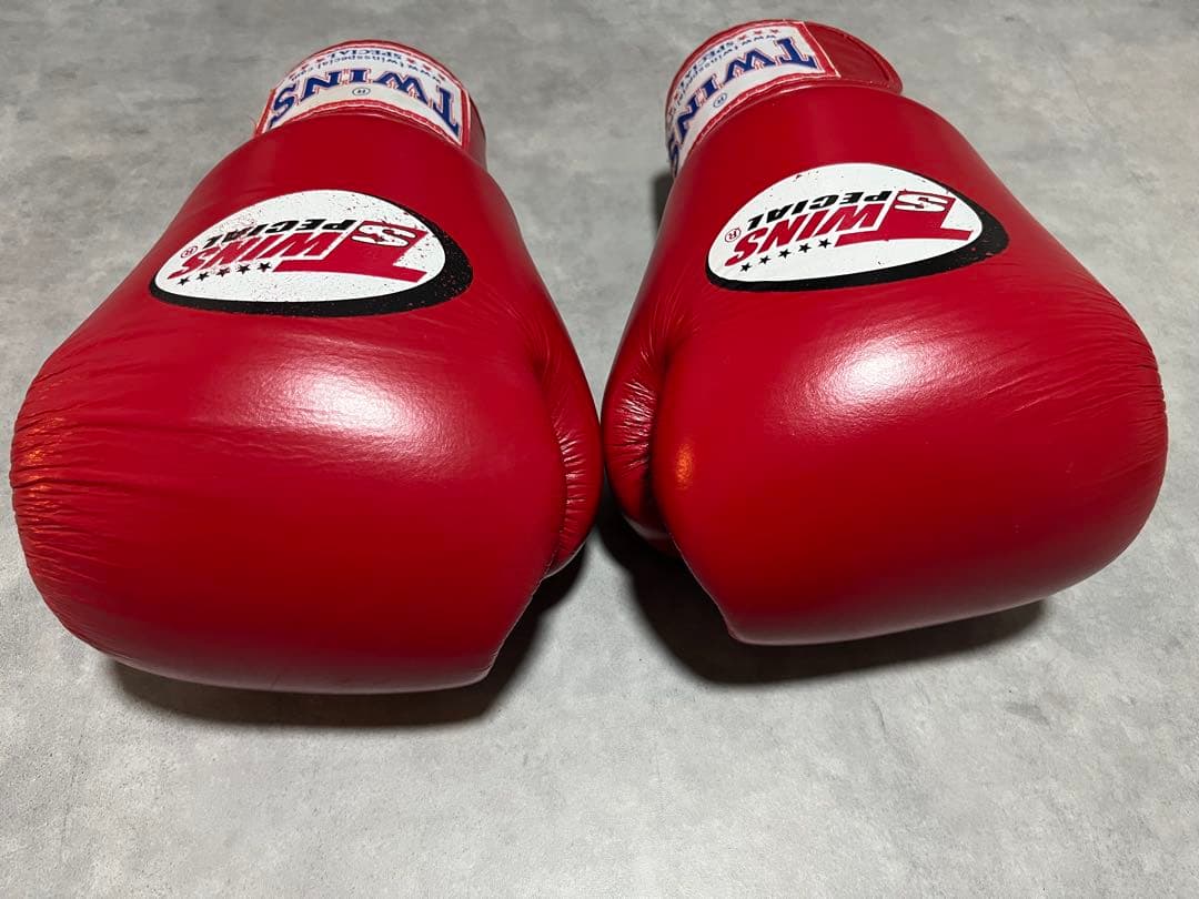 Twins ツインズ ボクシンググローブ 赤 レッド 12oz