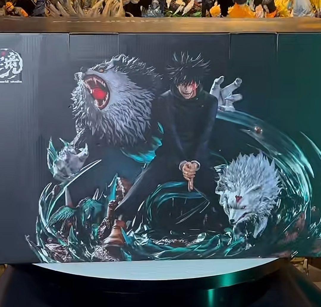 呪術廻戦 伏黒・恵 デヴァイン犬 フィギュア ガレージキット