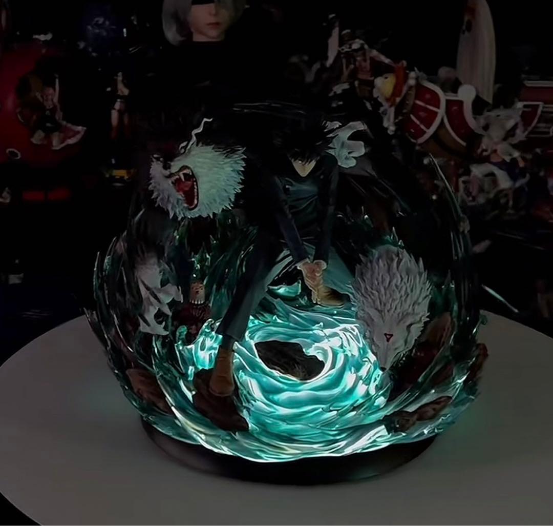 呪術廻戦 伏黒・恵 デヴァイン犬 フィギュア ガレージキット