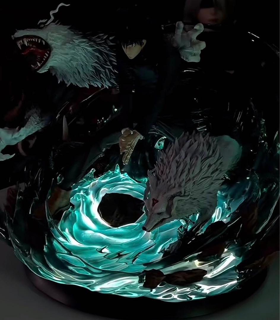 呪術廻戦 伏黒・恵 デヴァイン犬 フィギュア ガレージキット