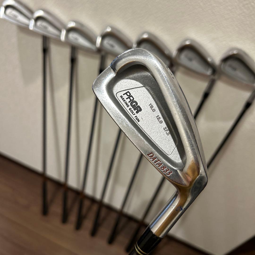 PRGR レディースL DATA833 8本　アイアンセット
