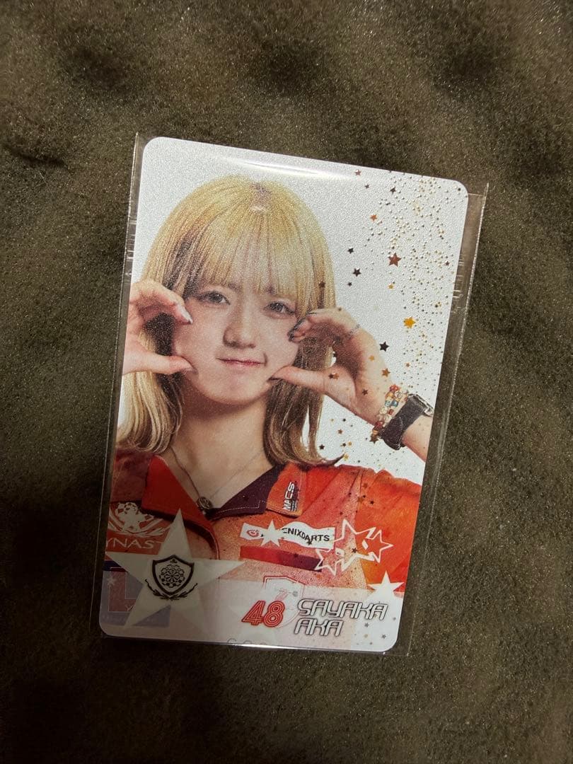 阿嘉 紗香 ダーツライブカード