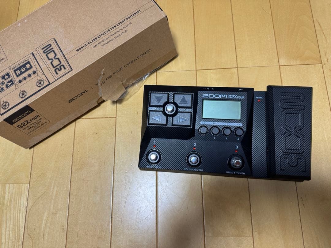 zoom g2x four マルチエフェクター