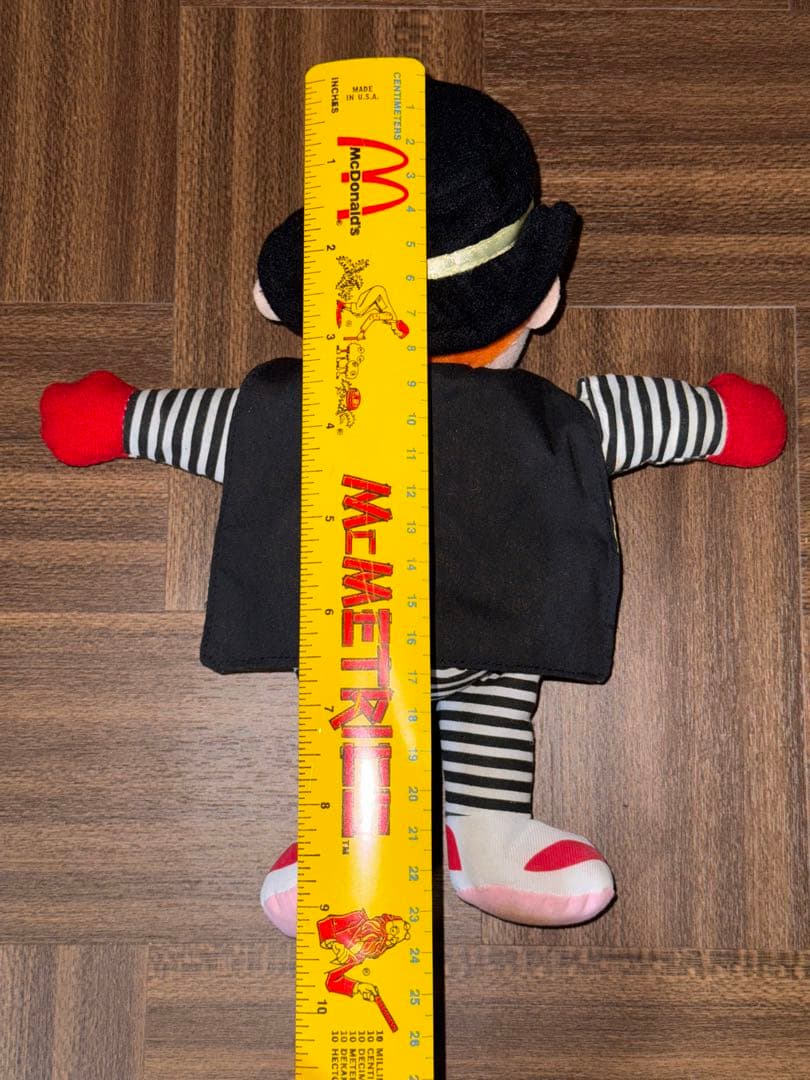 ヴィンテージ ドール オーストラリア マクドナルド ハンバーグラー ぬいぐるみ